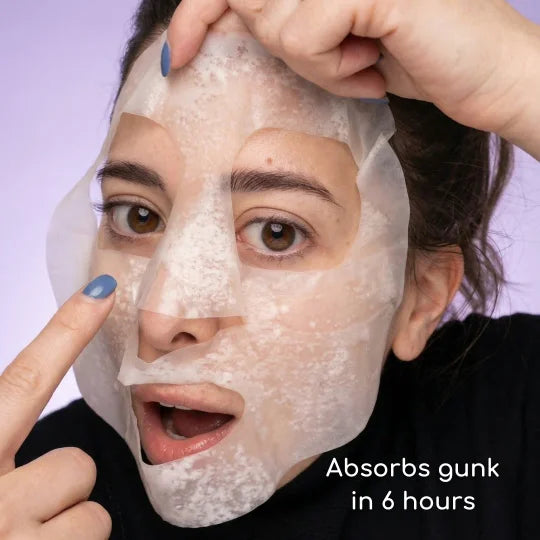 One patch. Whole face-The first-ever full-face hydrocolloid pimple patch